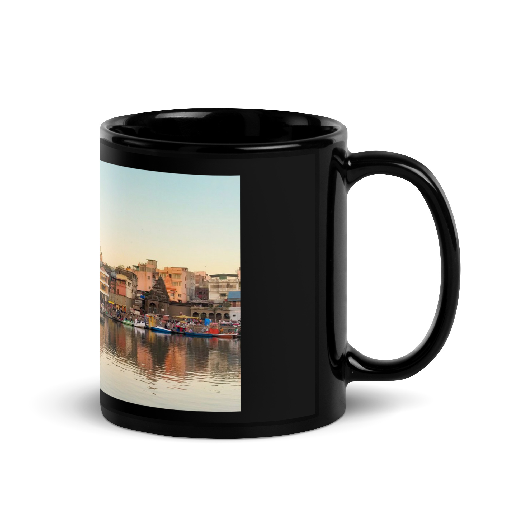 Black Glossy Mug